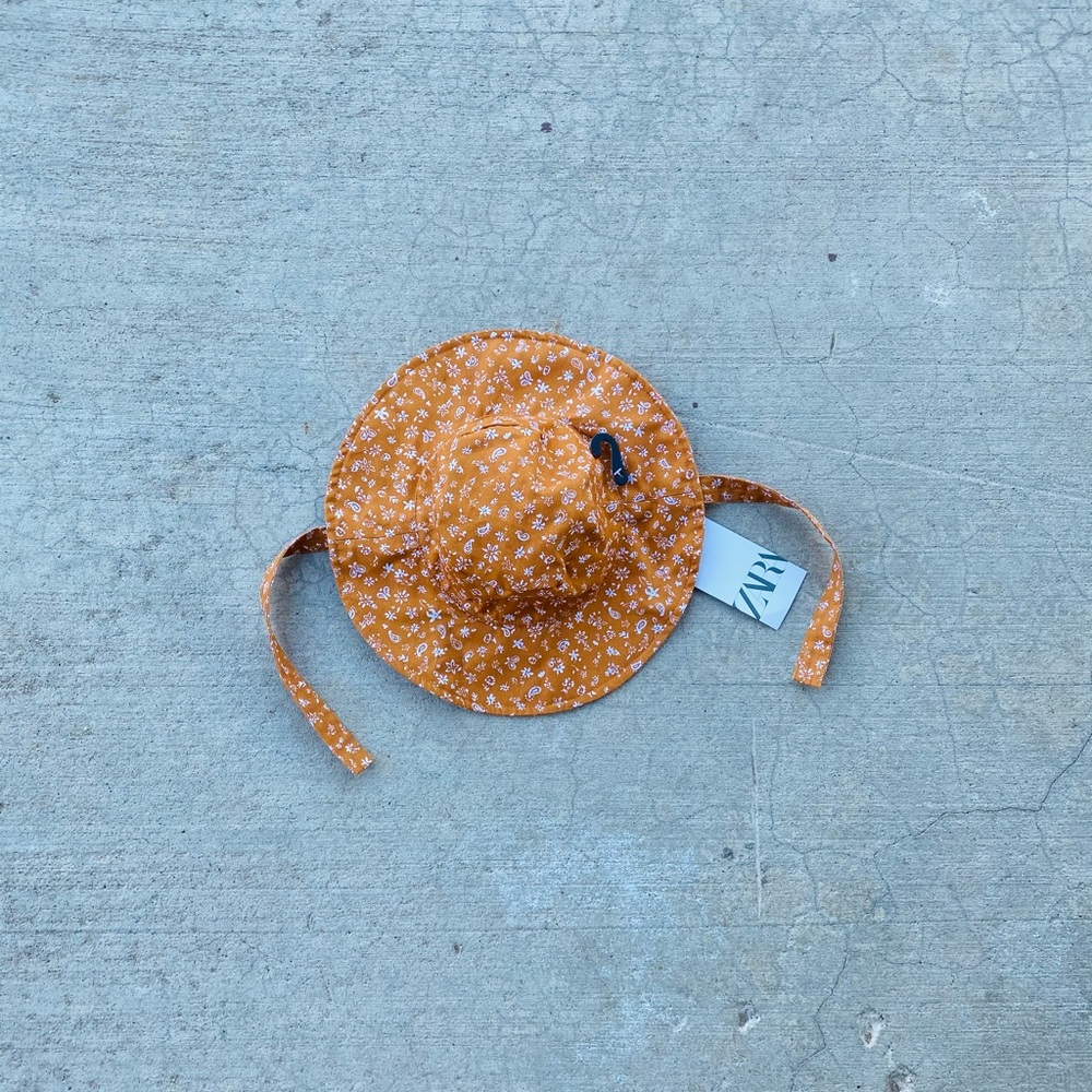 Zara Kids Floral Bucket Hat